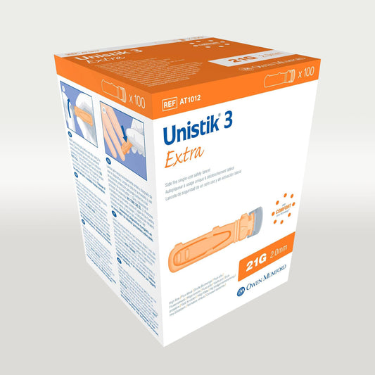 Lanzetten Unistik 3 Extra 100 Stk.