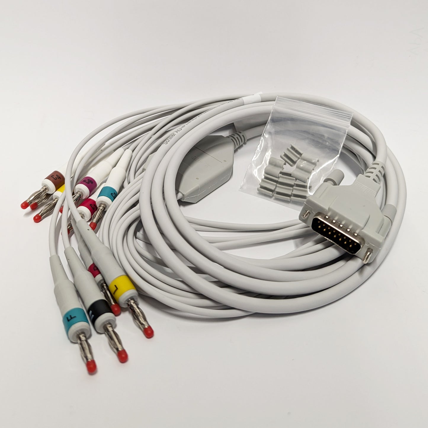 Patientenkabel 10-adr. Banane 2m zu AT-104/AT-10, FT 1 - 2 m